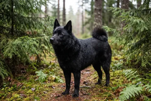 Norwegian Elkhound Black